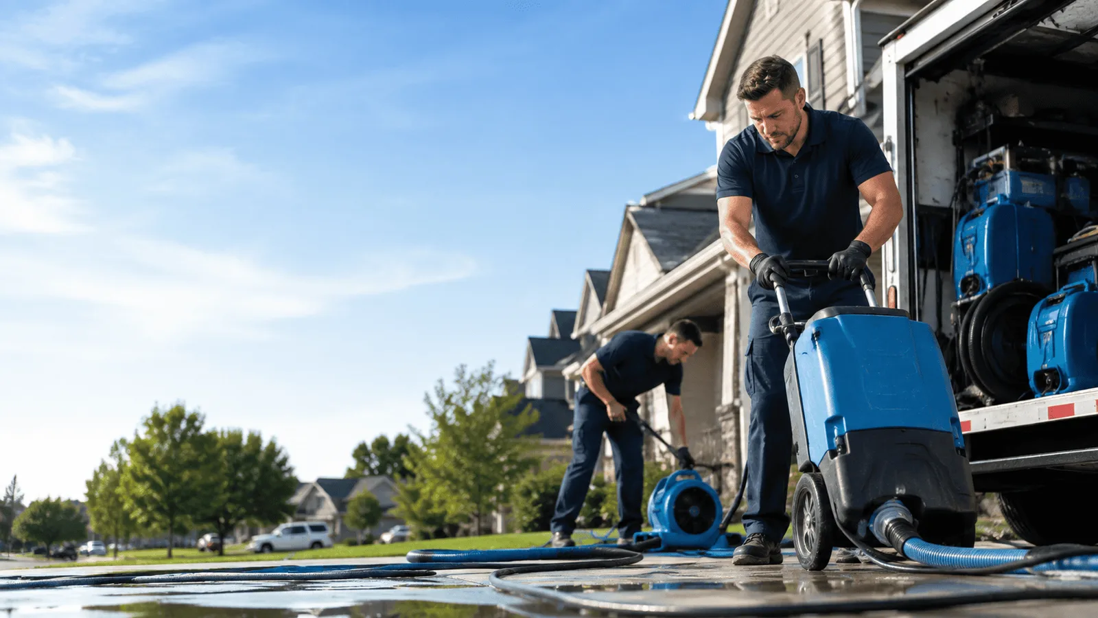 Basement Flooding being performed in Burnt Hills, NY